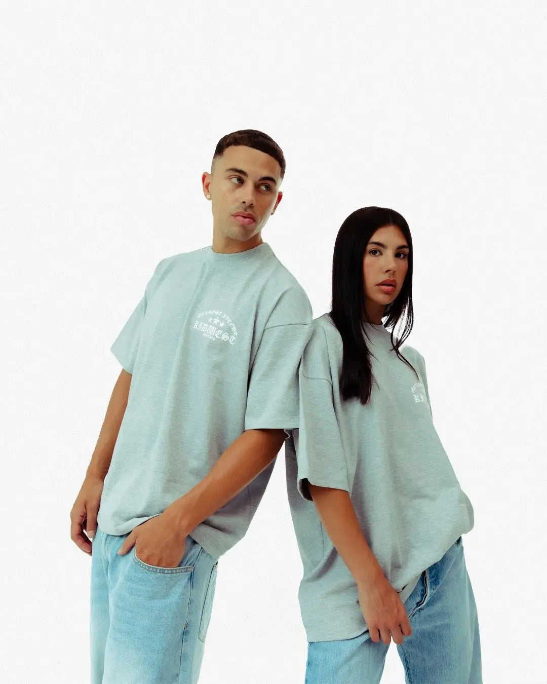 MELROSE ATELIER T-SHIRT - GREY MELANGE