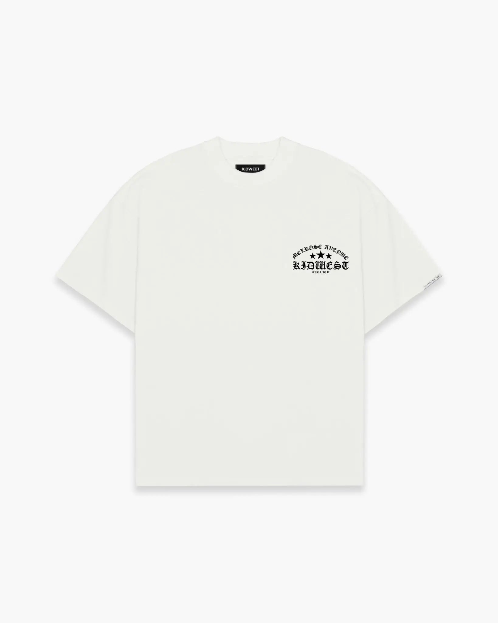 MELROSE ATELIER T - SHIRT - IVORY WHITE - KIDWESTClothing