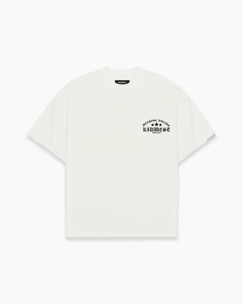 MELROSE ATELIER T - SHIRT - IVORY WHITE - KIDWESTClothing