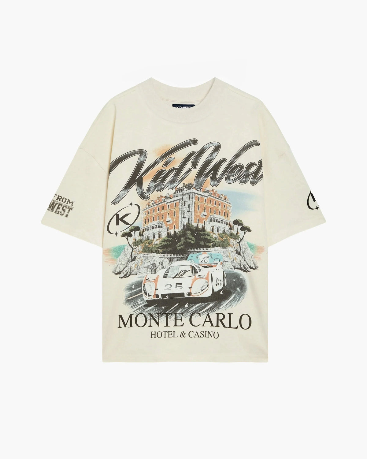 MONTE CARLO T-SHIRT - VINTAGE WHITE