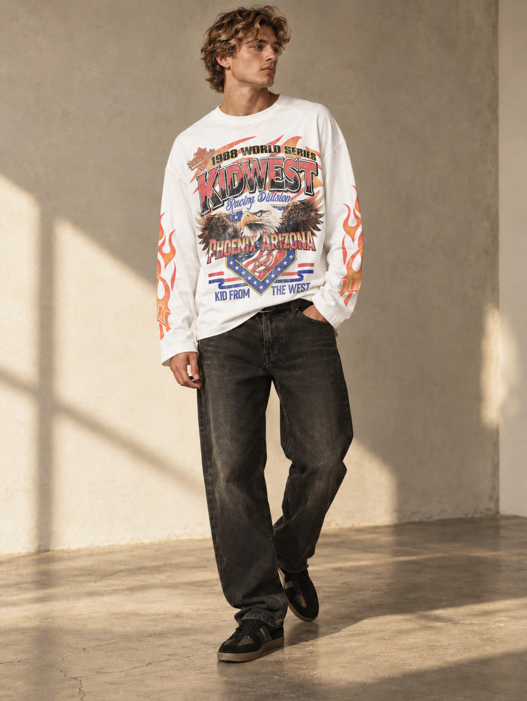 PHOENIX LONGSLEEVE - IVORY WHITE
