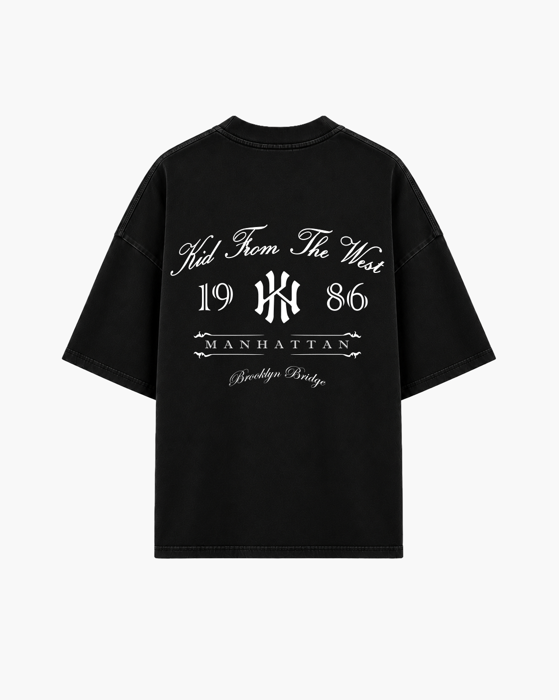 MANHATTAN T-SHIRT - BLACK
