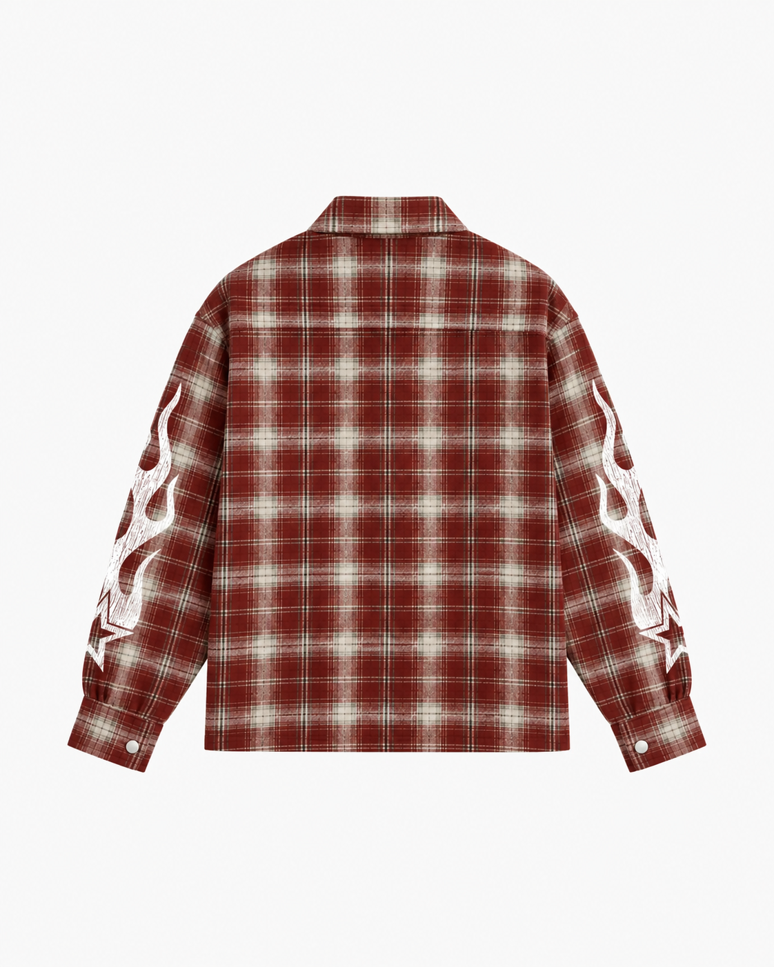 HIGHWAY STAR FLANNEL SHIRT - OXBLOOD PLAID
