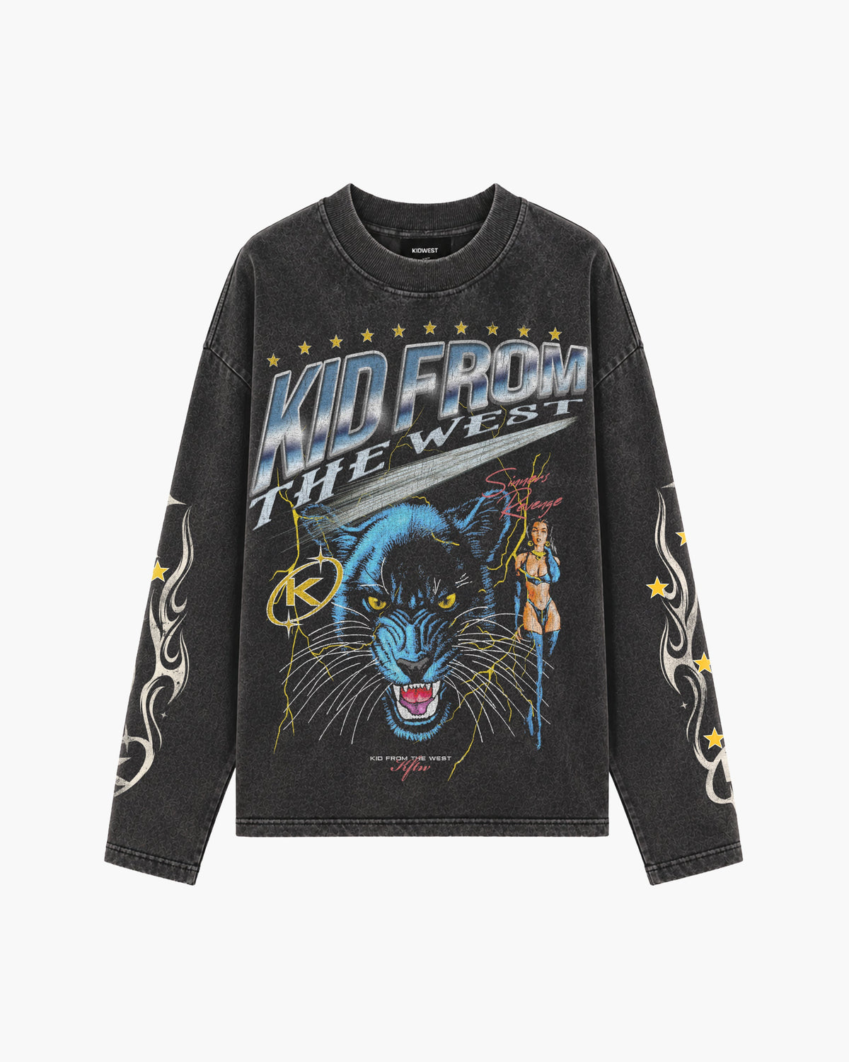 SINNERS REVENGE LONGSLEEVE - VINTAGE BLACK KID FROM THE WEST
