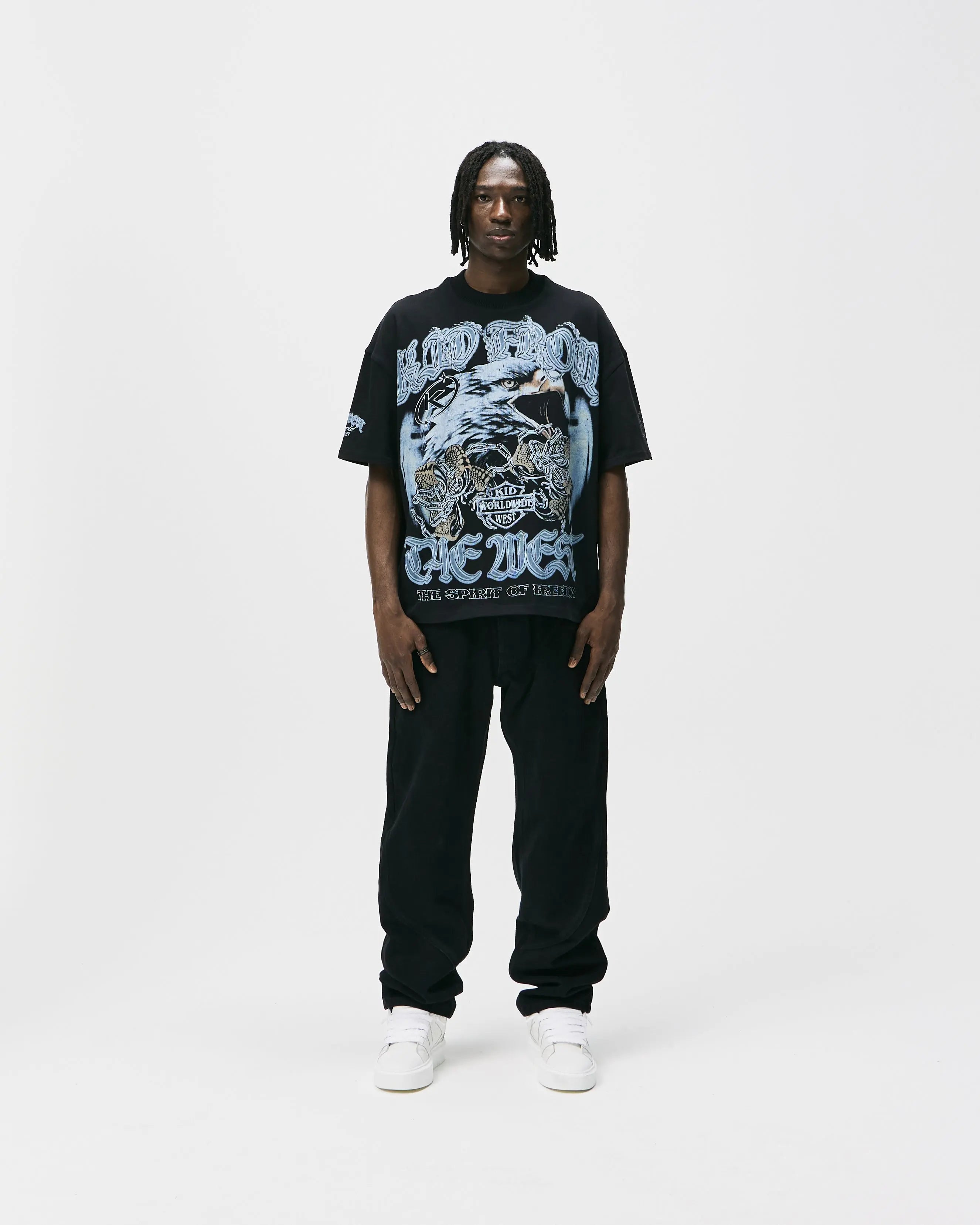 SPIRIT OF FREEDOM T-SHIRT - BLACK KIDWEST
