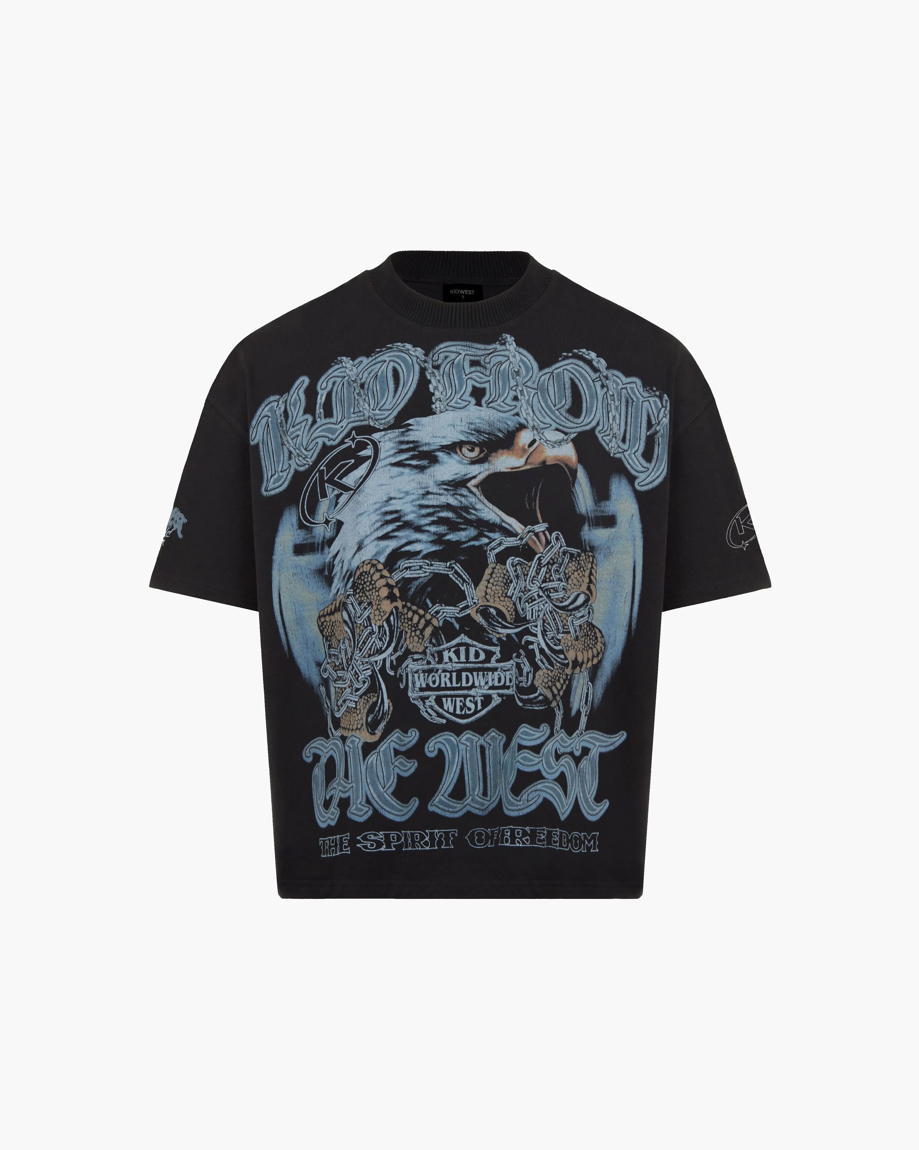 SPIRIT OF FREEDOM T-SHIRT - BLACK KIDWEST