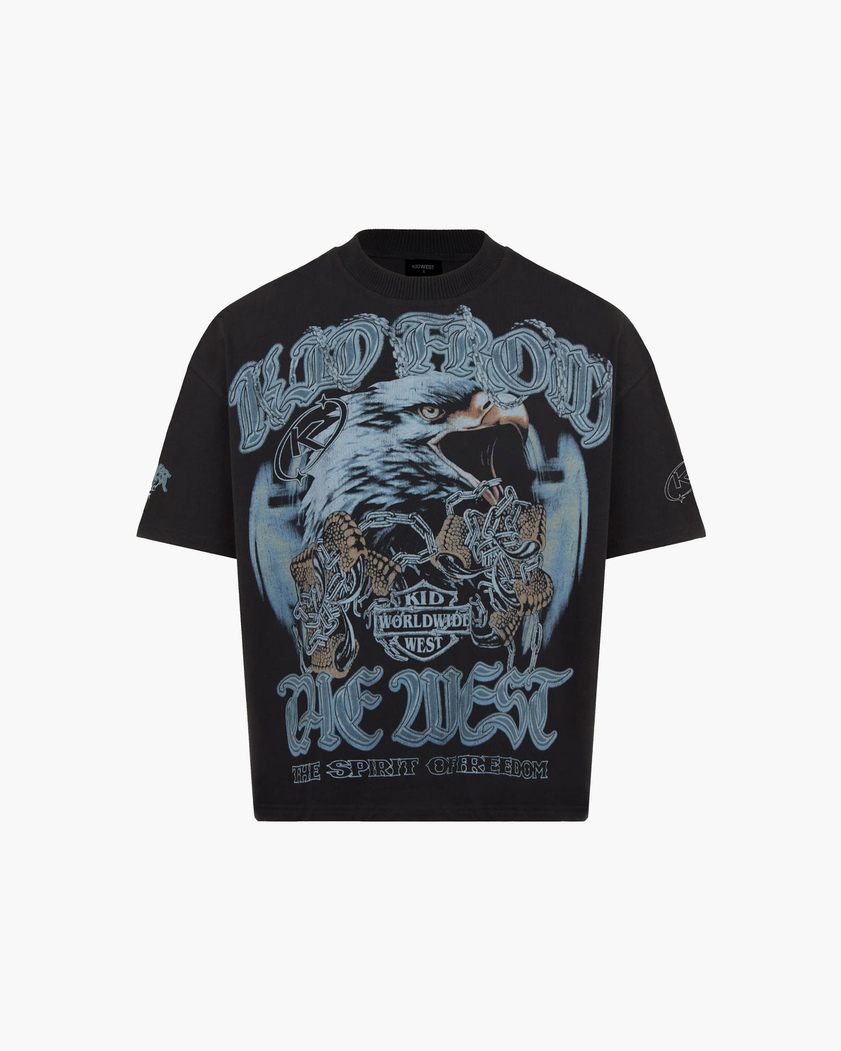 SPIRIT OF FREEDOM T-SHIRT - BLACK KIDWEST