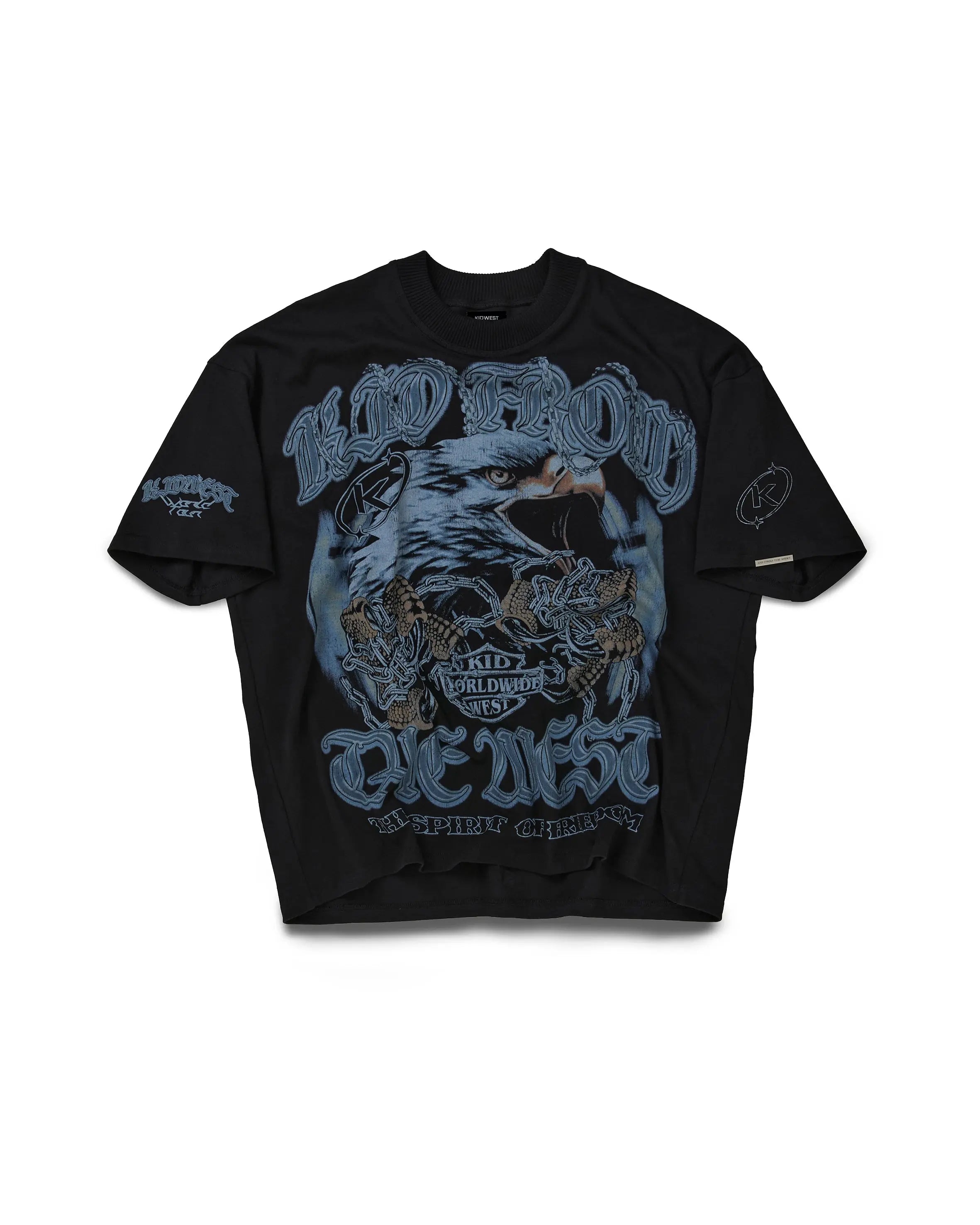 SPIRIT OF FREEDOM T-SHIRT - BLACK KIDWEST