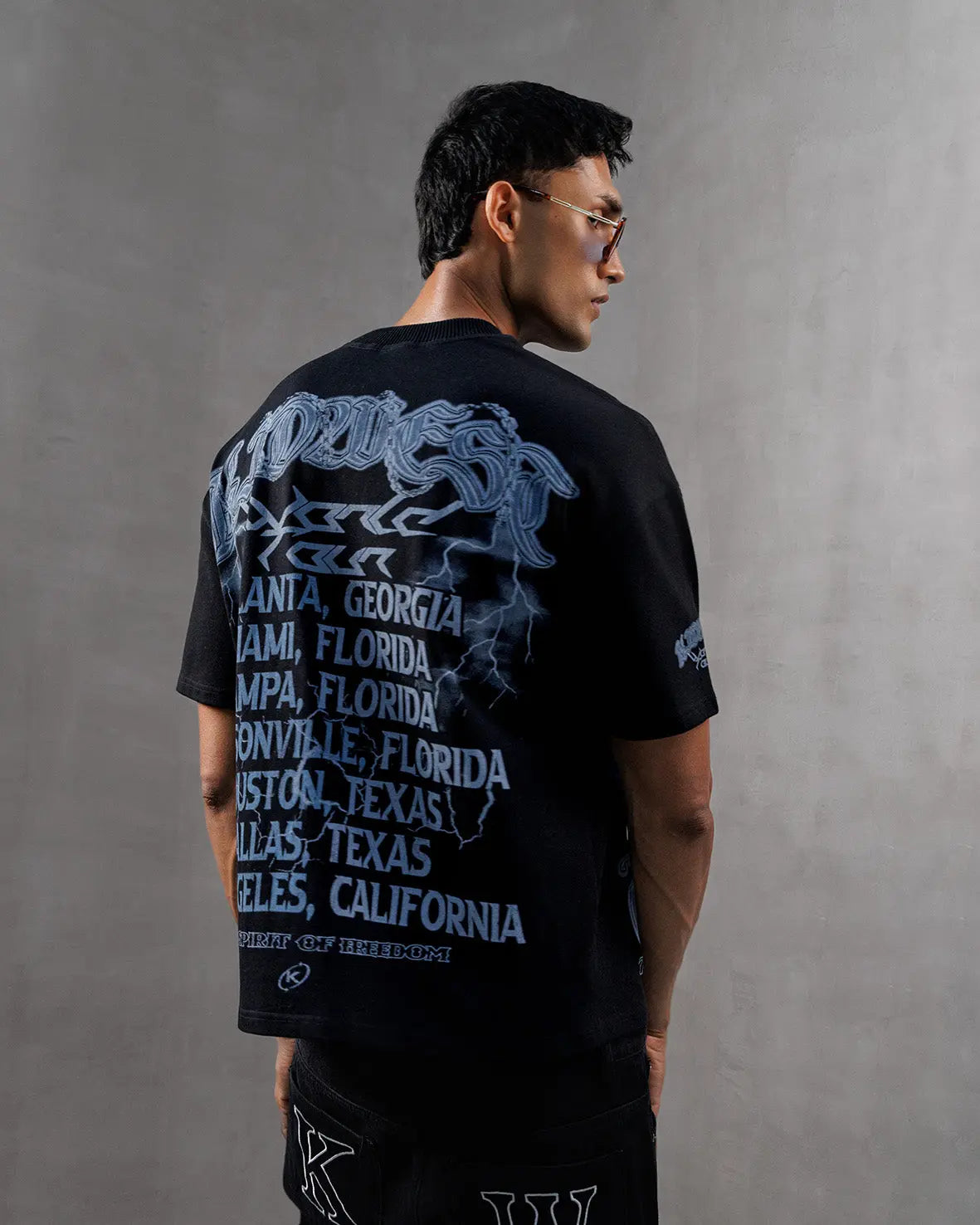 SPIRIT OF FREEDOM T-SHIRT - BLACK KIDWEST