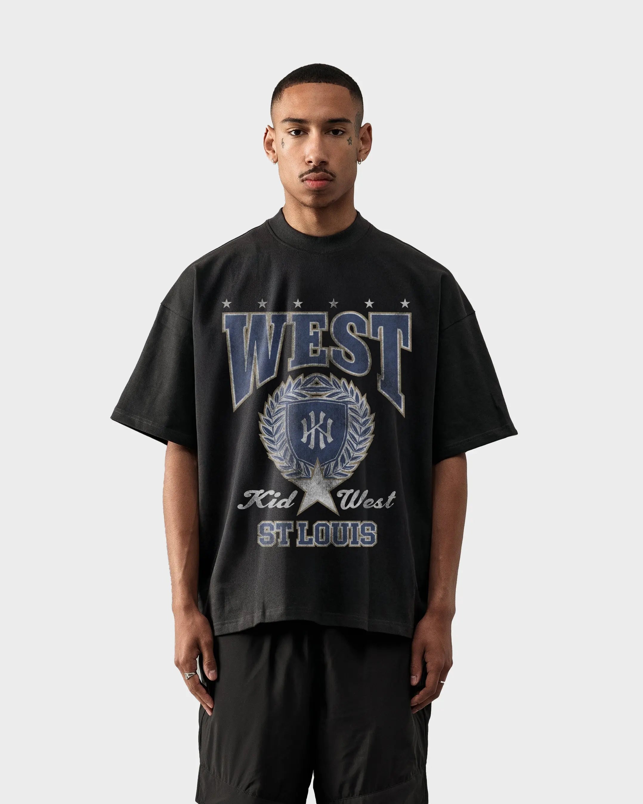 ST. LOUIS T-SHIRT - BLACK KID FROM THE WEST