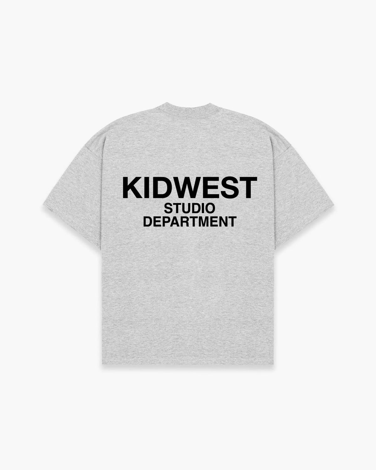 STUDIO DEPT. T - SHIRT - GREY MELANGE - KIDWESTClothing