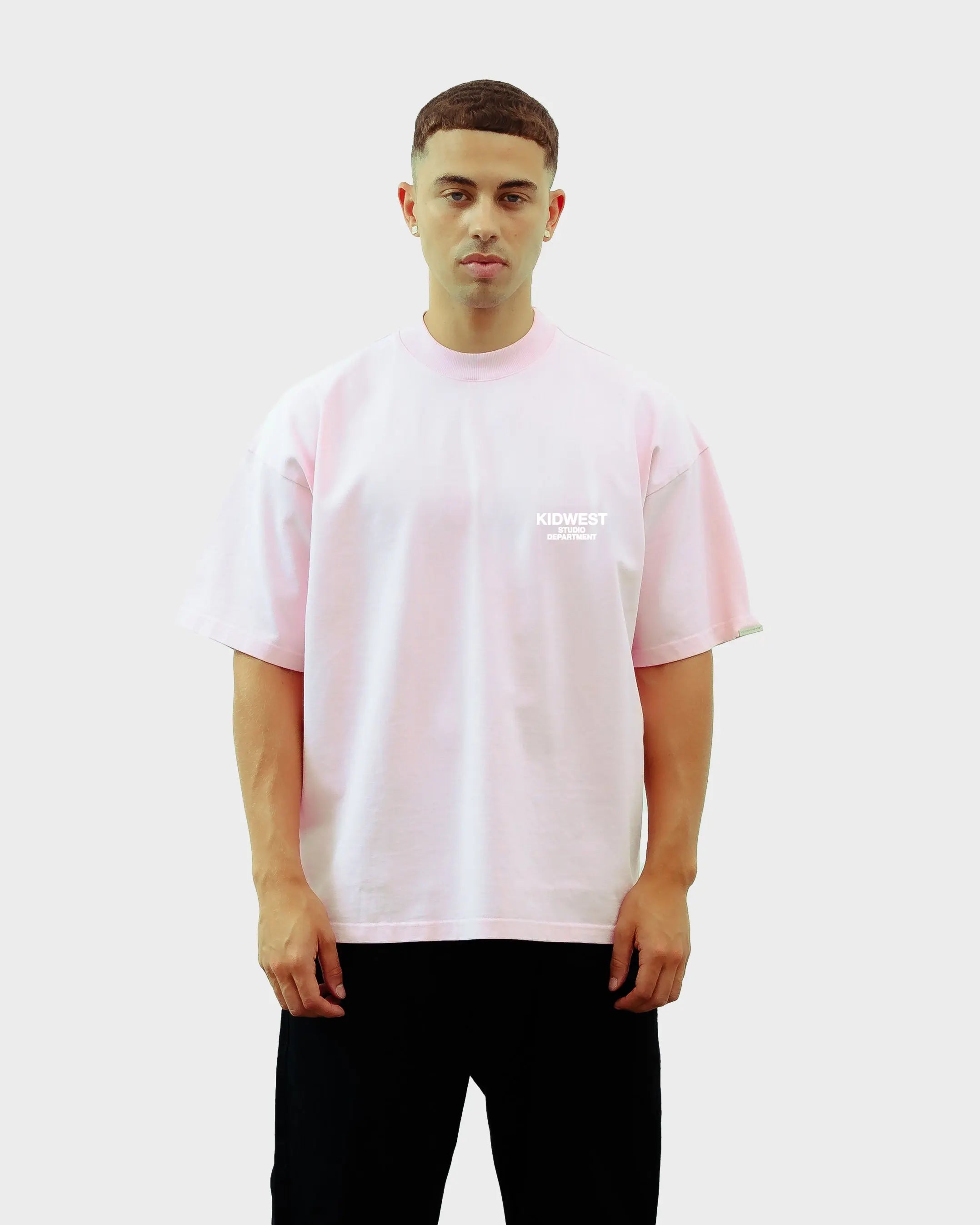 STUDIO DEPT. T-SHIRT - WASHED PINK KID FROM THE WEST