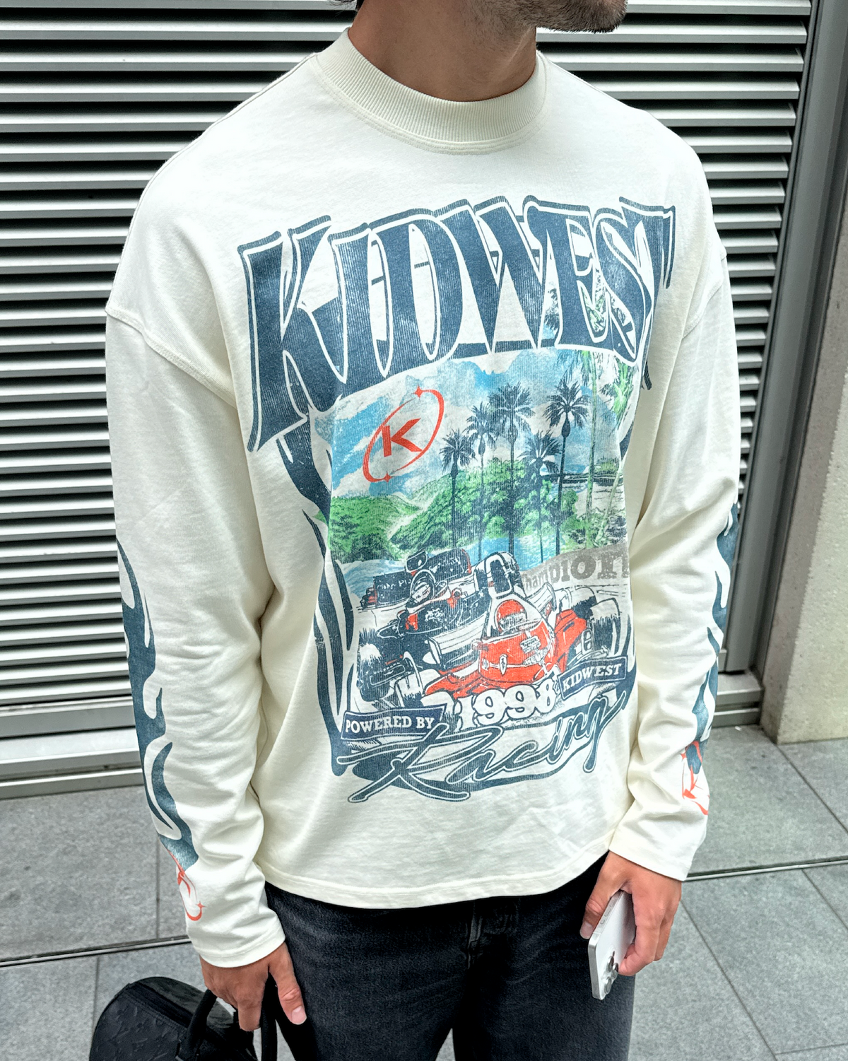 CIRCUIT ROYALE LONGSLEEVE - VINTAGE WHITE