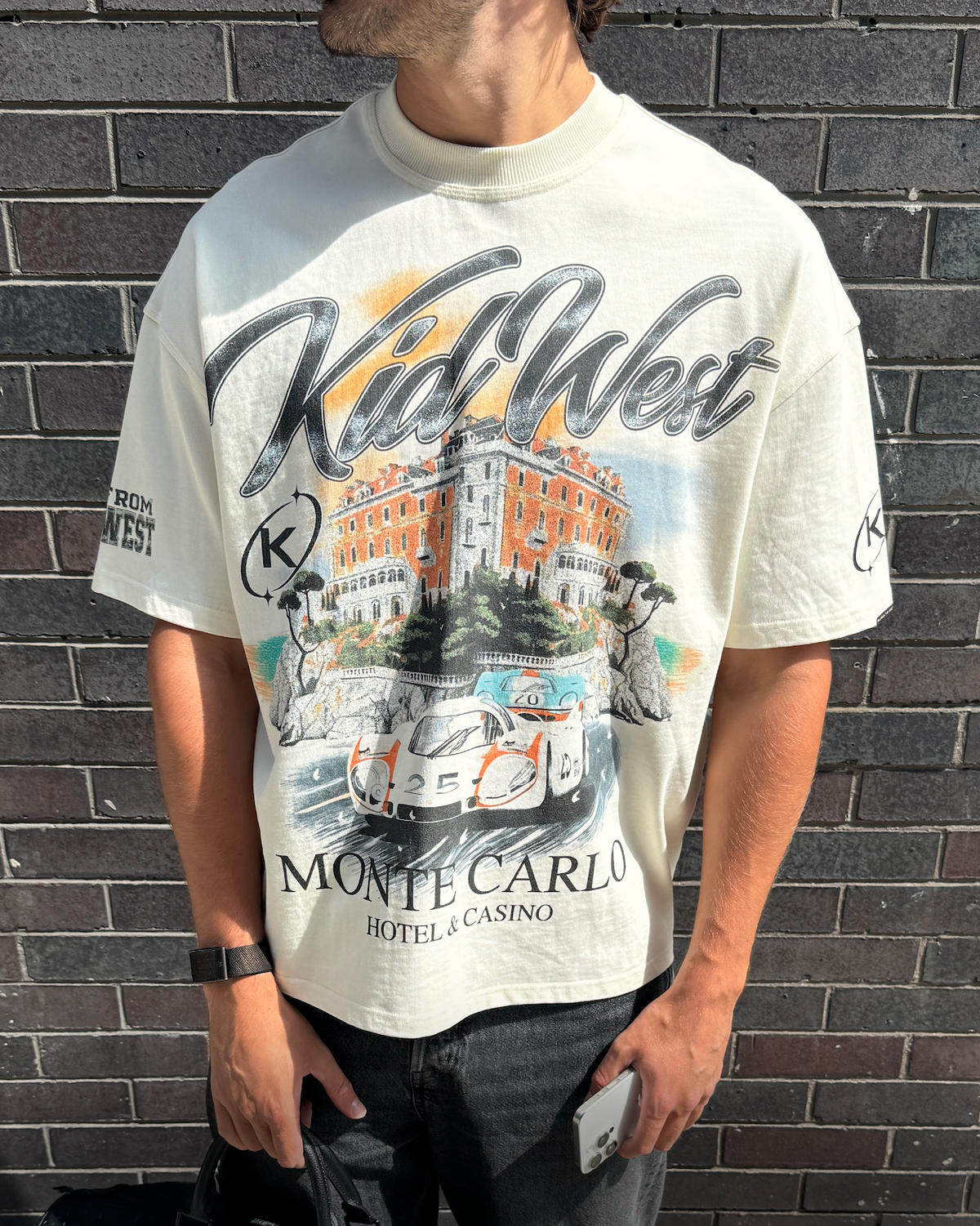 MONTE CARLO T-SHIRT - VINTAGE WHITE