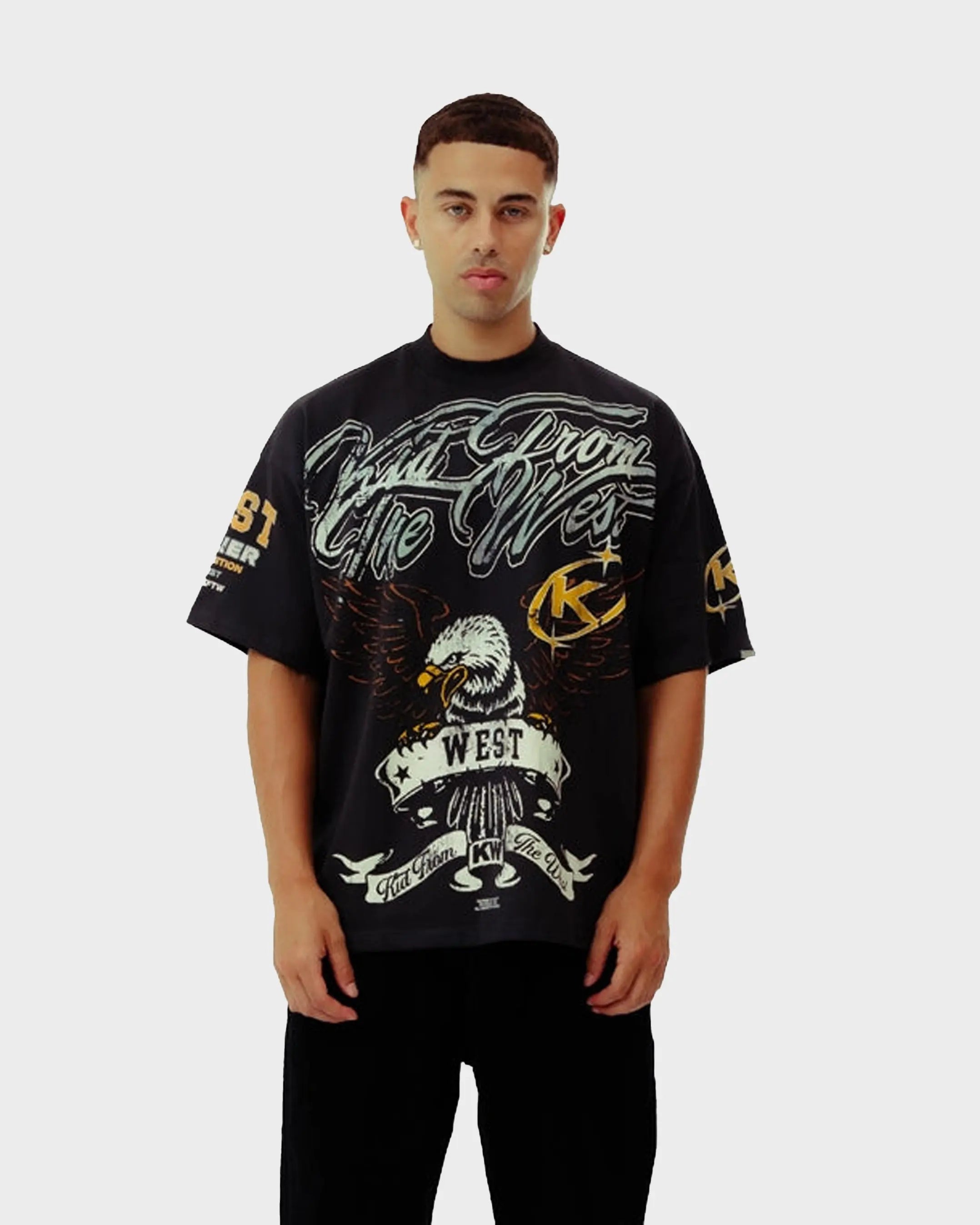 WEST EXHIBITION T-SHIRT - VINTAGE BLACK KID FROM THE WEST
