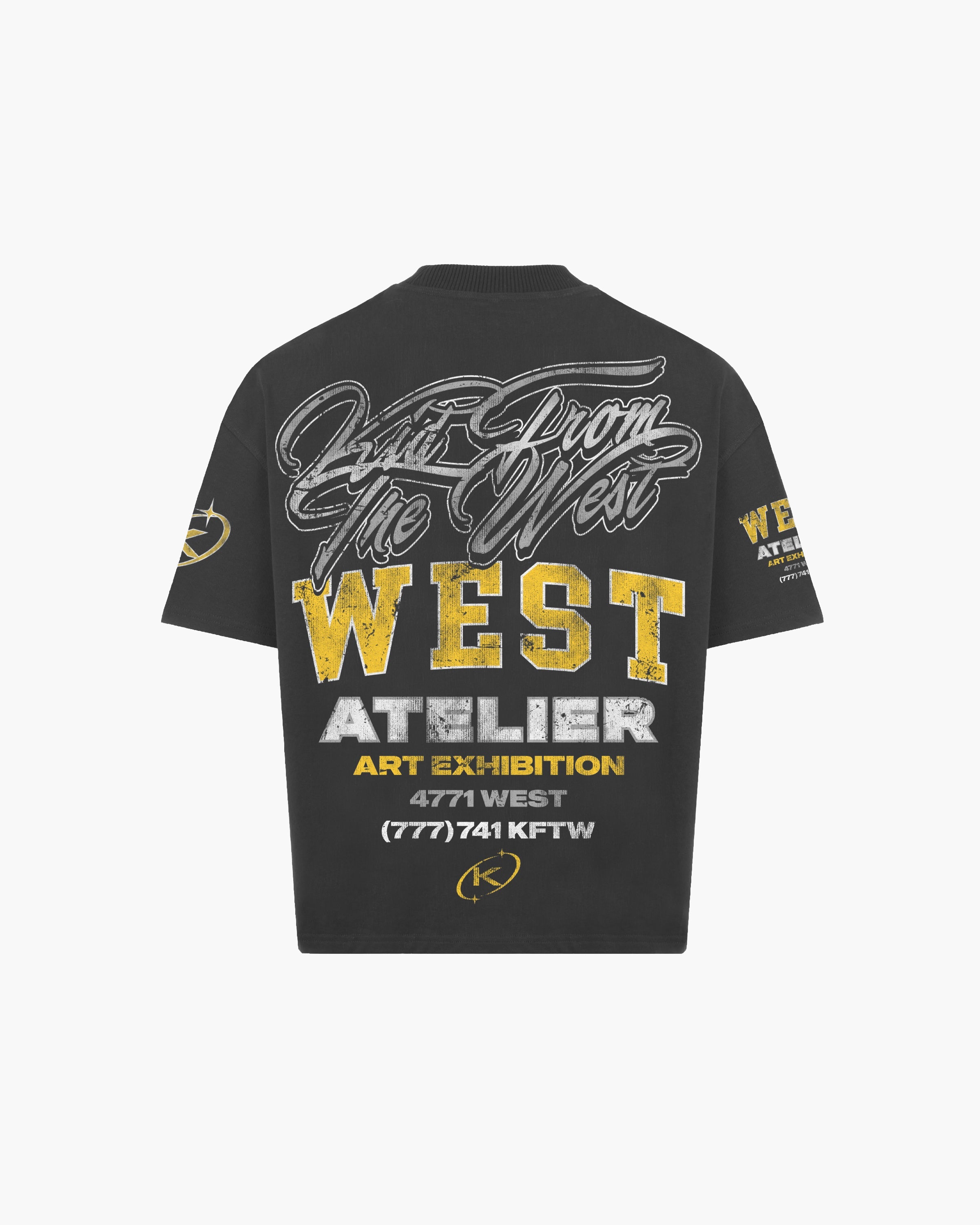 WEST EXHIBITION T-SHIRT - VINTAGE BLACK KID FROM THE WEST