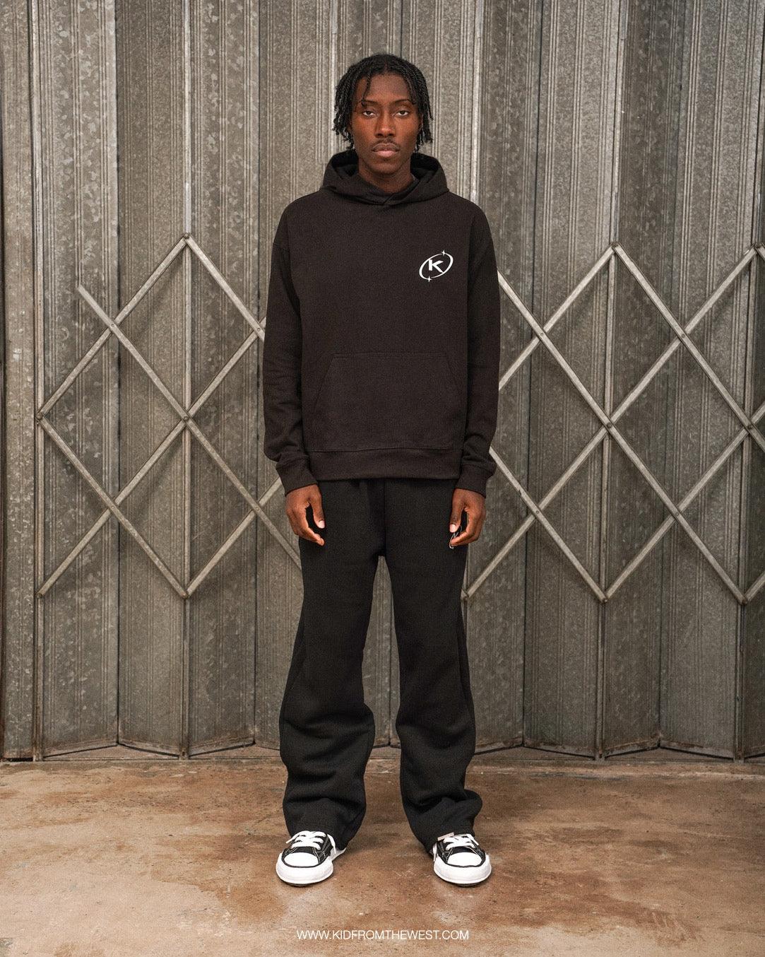 ATELIER HOODIE - BLACK - KID FROM THE WEST