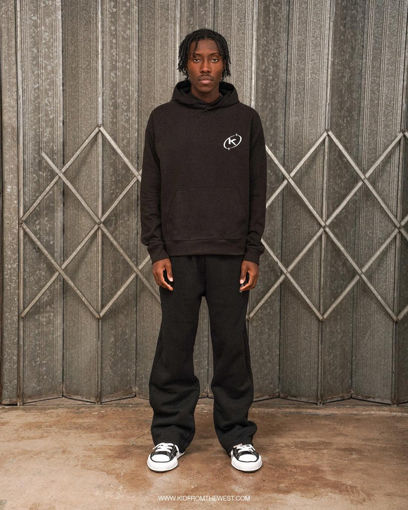 ATELIER HOODIE - BLACK - KID FROM THE WEST