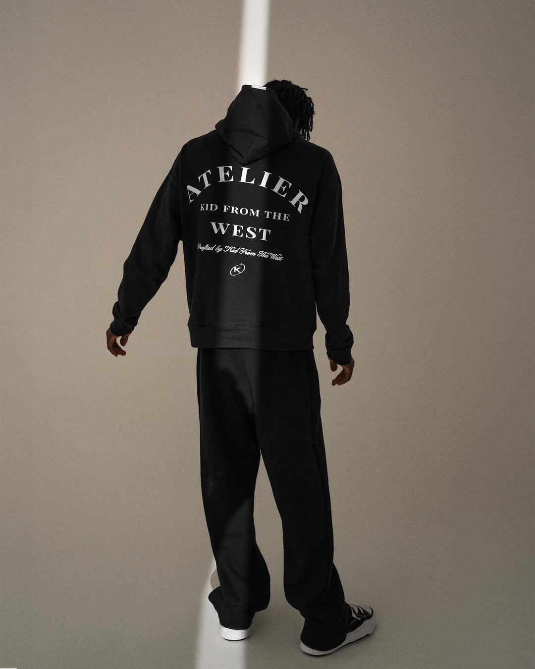 ATELIER HOODIE - BLACK - KIDWEST