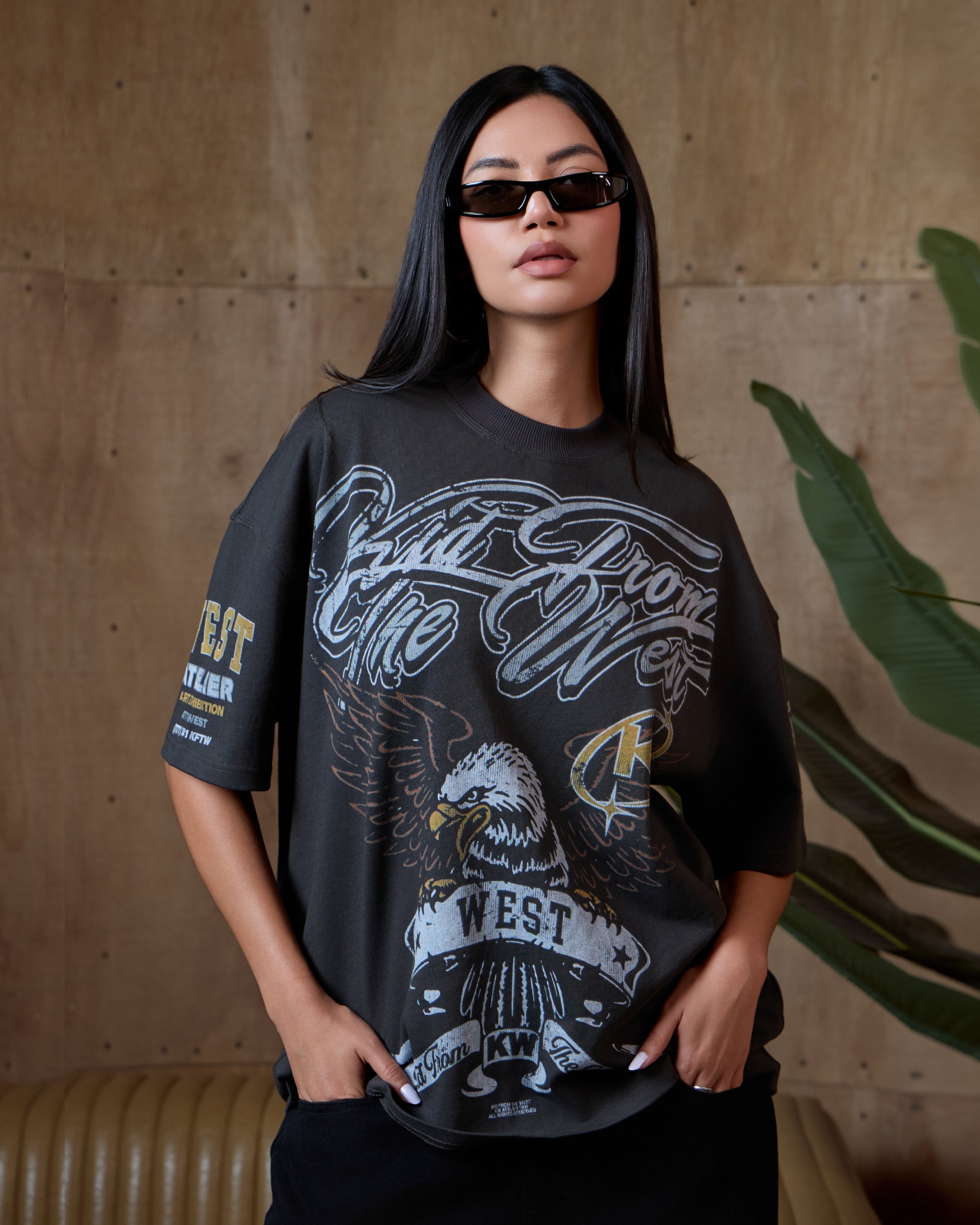 WEST EXHIBITION T-SHIRT - VINTAGE BLACK KID FROM THE WEST