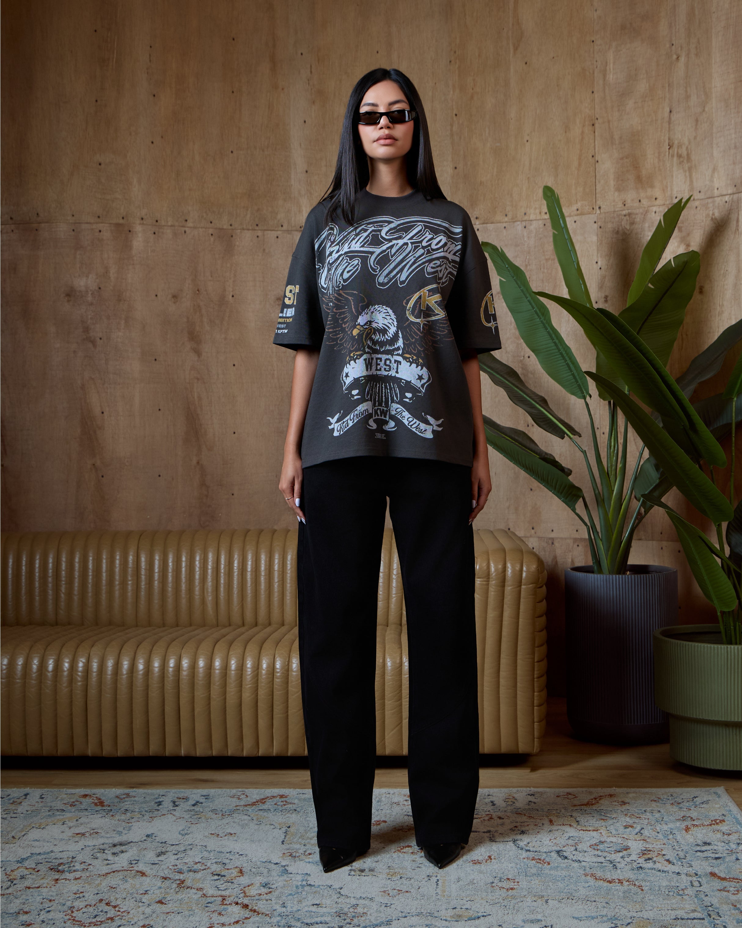 WEST EXHIBITION T-SHIRT - VINTAGE BLACK KID FROM THE WEST