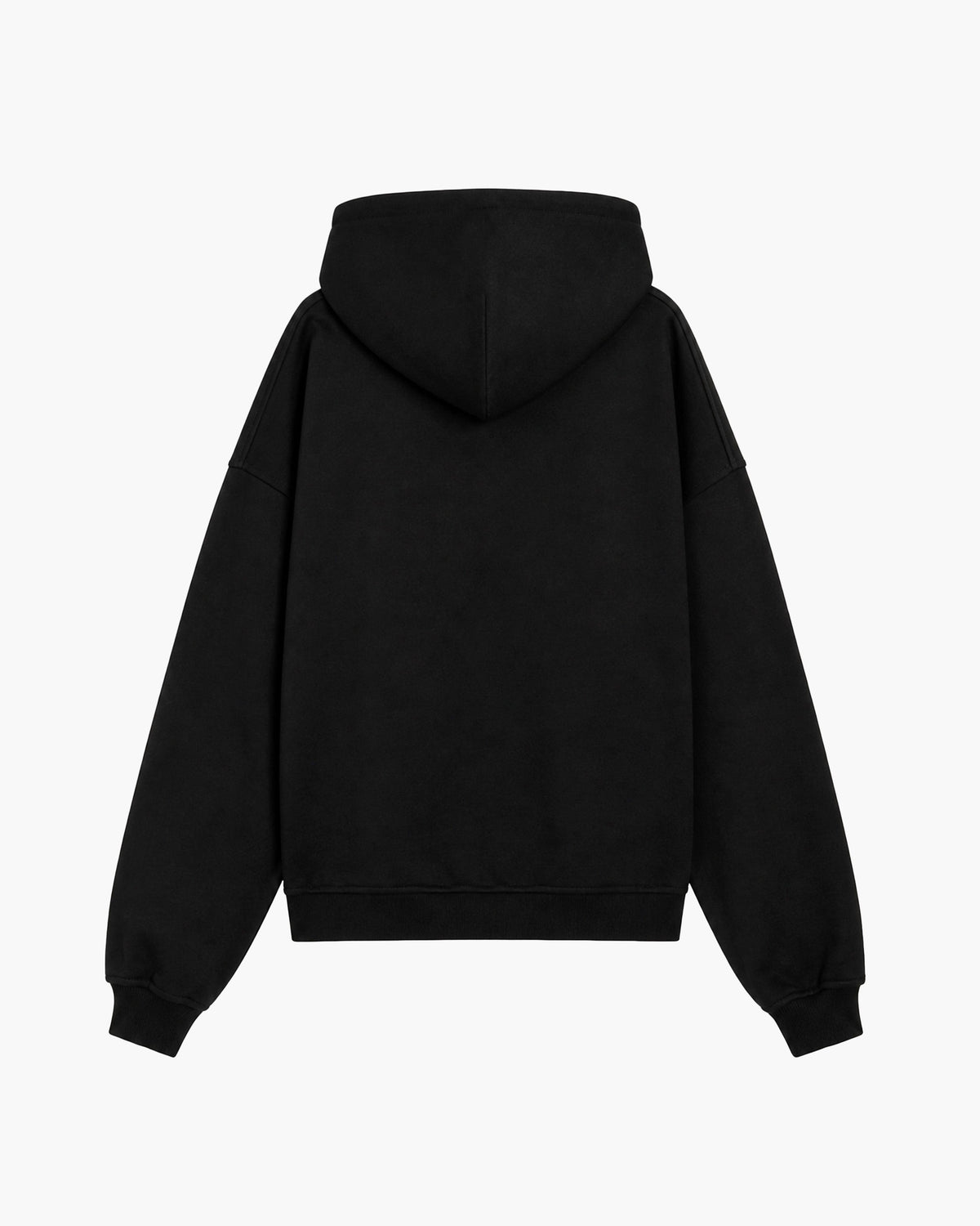 ST. LOUIS ZIPPER HOODIE - BLACK